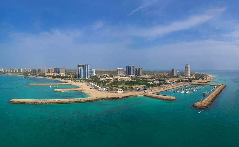 ساحل اختصاصی هتل مارینا کیش